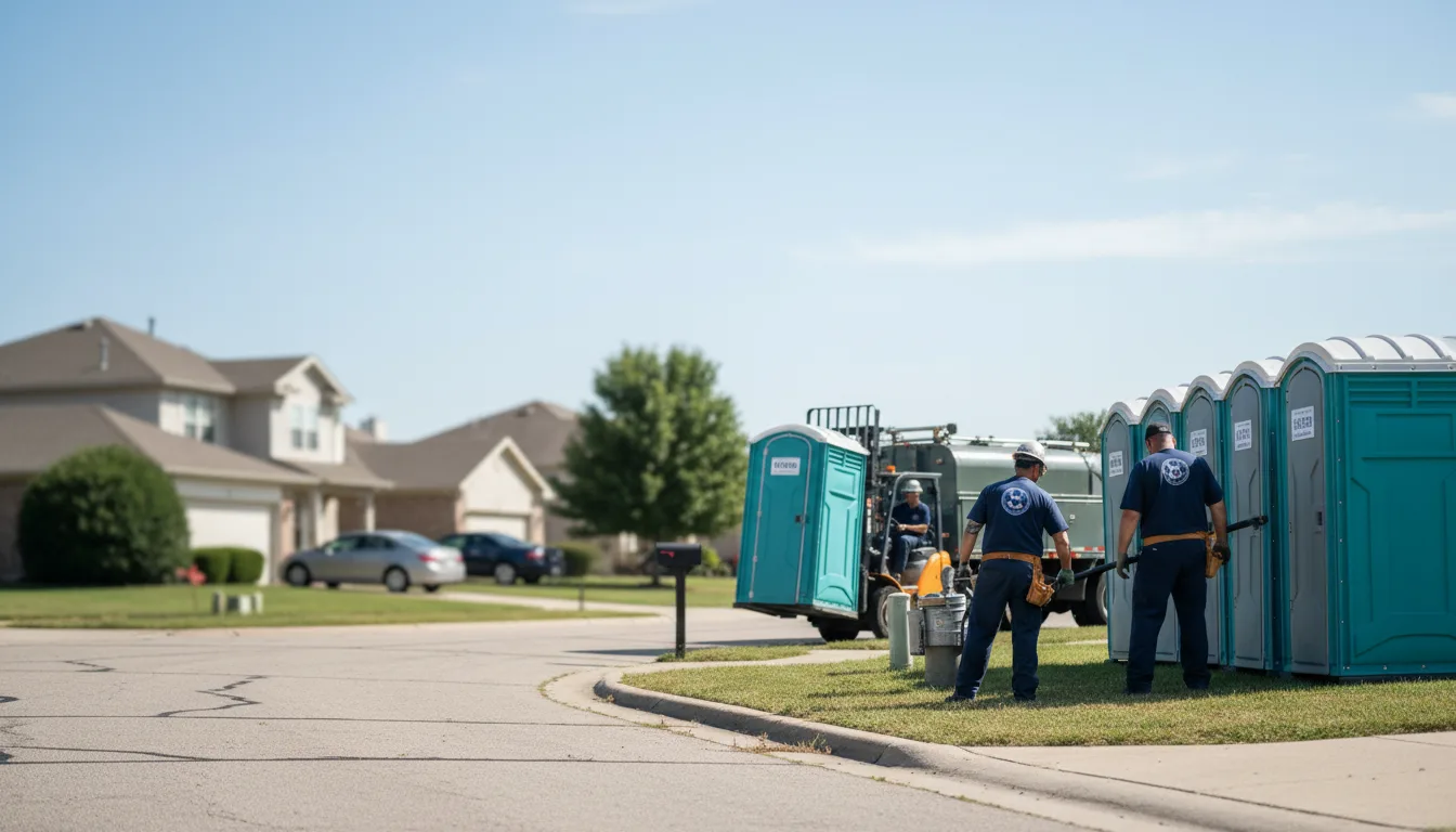 Porta Potty Rental in Elmore City, OK near me
